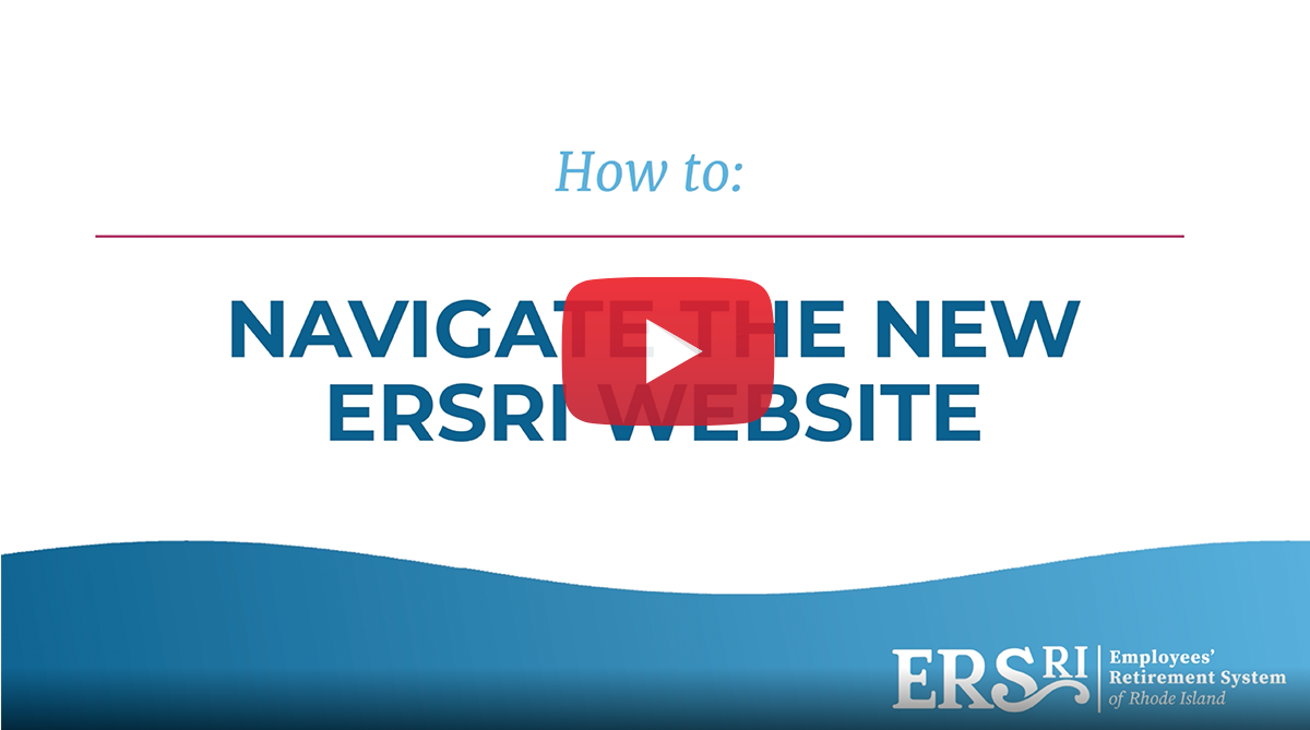 A look at the new ERSRI website Ersri